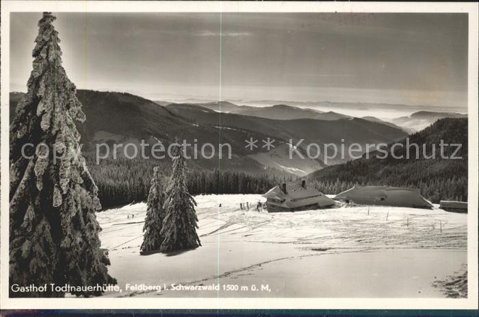 Feldberg Schwarzwald Gasthof Todtnauerhuette