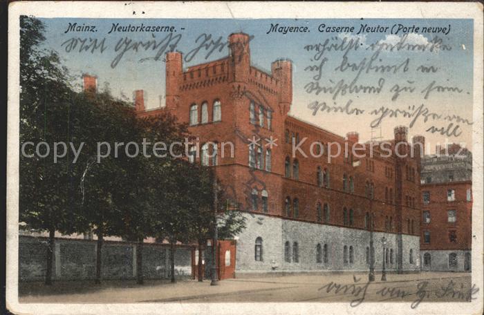 Mainz Rhein Neutorkaserne