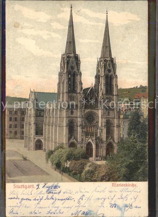 STUTTGART  CITY Marienkirche