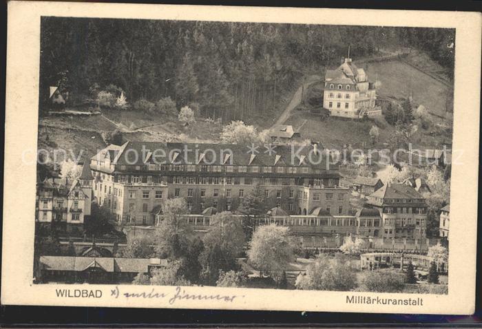 Wildbad Schwarzwald Militaerkuranstalt