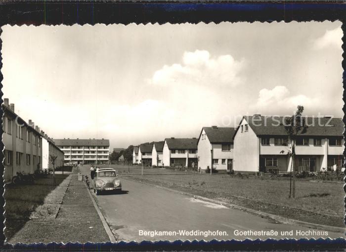 Bergkamen UNNA NRW Weddinghofen Goethestrasse Hochhaus