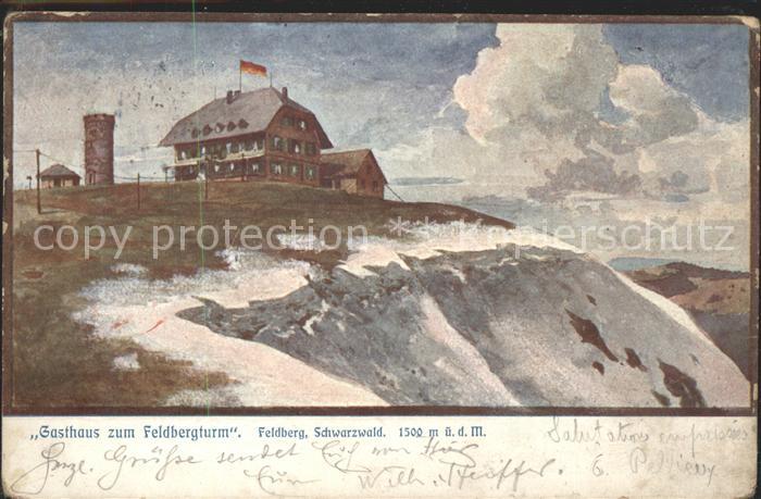 Feldberg Schwarzwald Gasthaus Feldbergturm