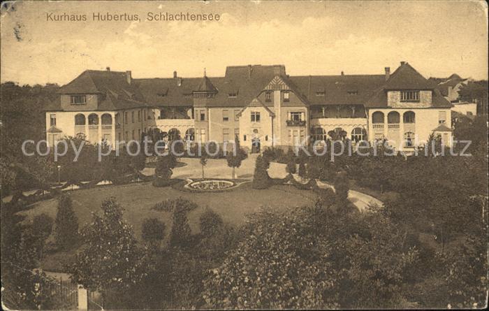 Schlachtensee STEGLITZ-ZEHLENDORF BERLIN Kurhaus Hubertus
