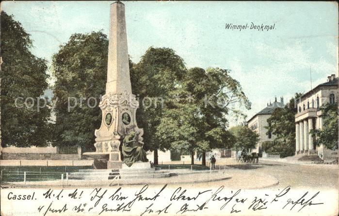 Cassel Kassel Wimmel Denkmal