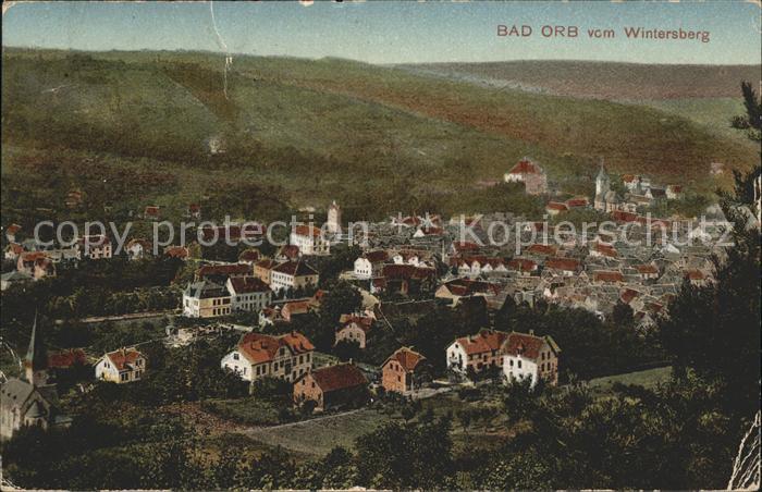 Bad Orb Blick vom Wintersberg