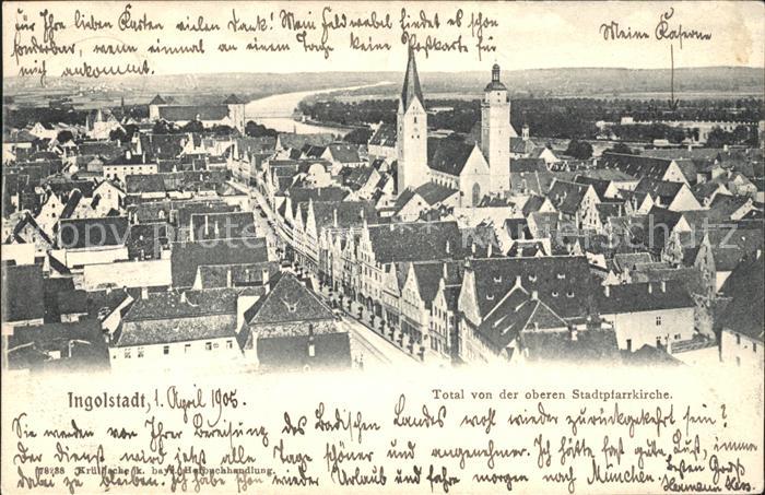 INGOLSTADT  CITY Stadtblick Kirche