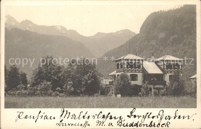 BERCHTESGADEN Bayern Villa Buddenbrock