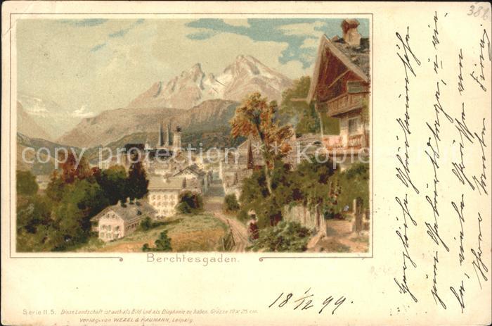 BERCHTESGADEN Bayern Panorama mit Watzmann