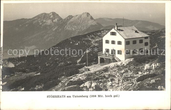 Untersberg Stöhrhaus