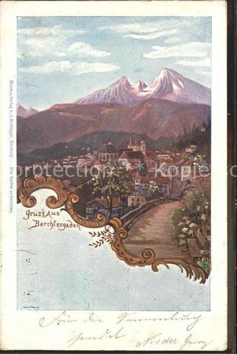 BERCHTESGADEN Bayern mit Watzmann