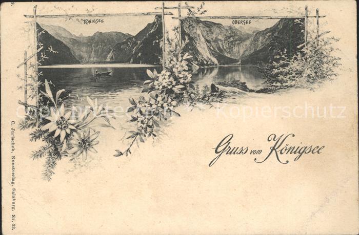 Koenigsee Berchtesgaden mit Obersee