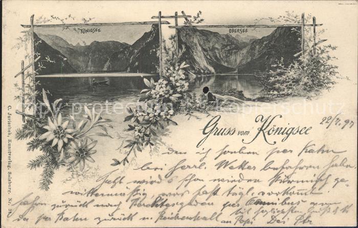 Koenigsee Berchtesgaden mit Obersee