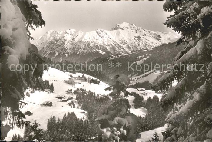 Riezlern Kleinwalsertal Vorarlberg Kuranstalt Dr Backer Hochgebirgsklinik