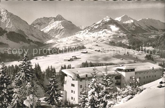 Riezlern Kleinwalsertal Vorarlberg Kuranstalt Dr Backer Hochgebirgsklinik