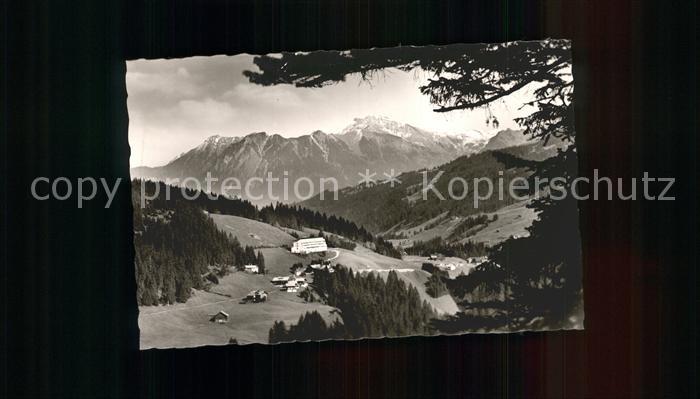 Riezlern Kleinwalsertal Vorarlberg Kuranstalt Dr Backer Hochgebirgsklinik