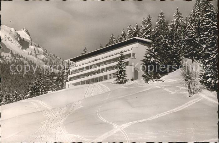 Riezlern Kleinwalsertal Vorarlberg Kuranstalt Dr Backer Hochgebirgsklinik