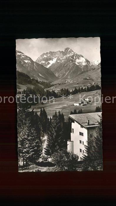 Riezlern Kleinwalsertal Vorarlberg Kuranstalt Dr Backer Hochgebirgsklinik