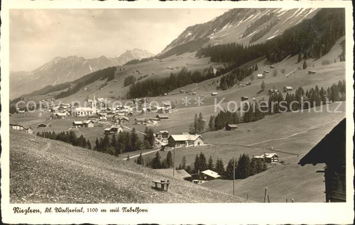 Riezlern Kleinwalsertal Vorarlberg mit Nebelhorn