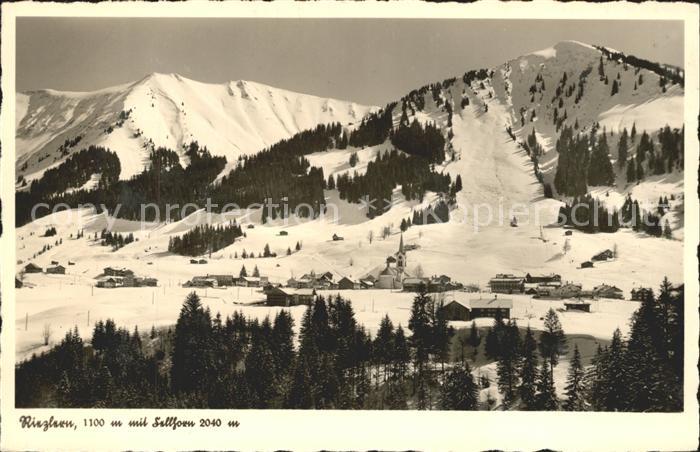 Riezlern Kleinwalsertal Vorarlberg mit Fellhorn