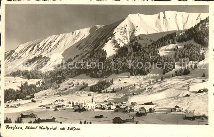 Riezlern Kleinwalsertal Vorarlberg mit Fellhorn