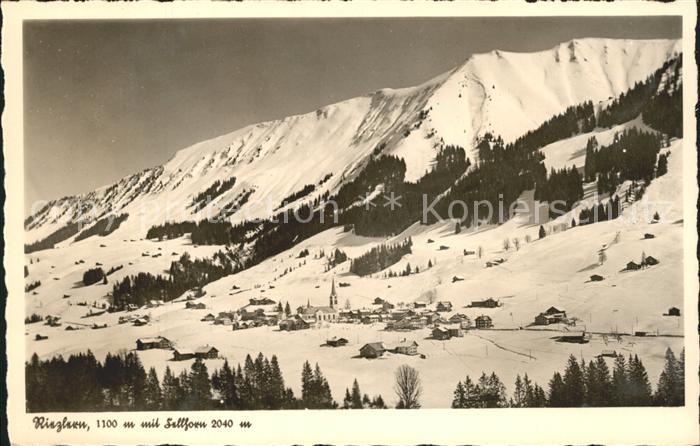 Riezlern Kleinwalsertal Vorarlberg mit Fellhorn