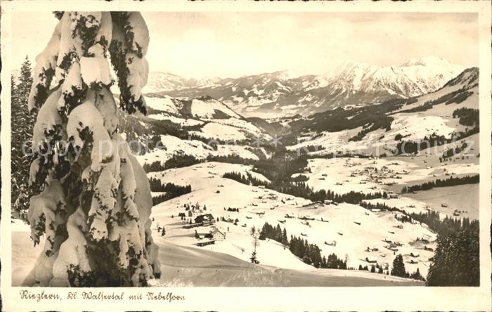 Riezlern Kleinwalsertal Vorarlberg mit Nebelhorn