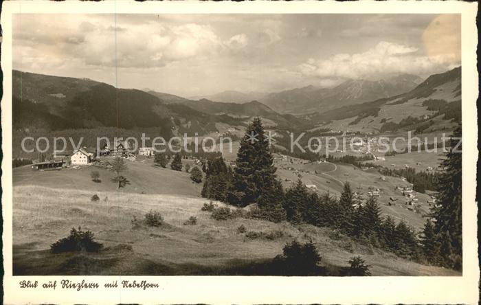 Riezlern Kleinwalsertal Vorarlberg mit Nebelhorn