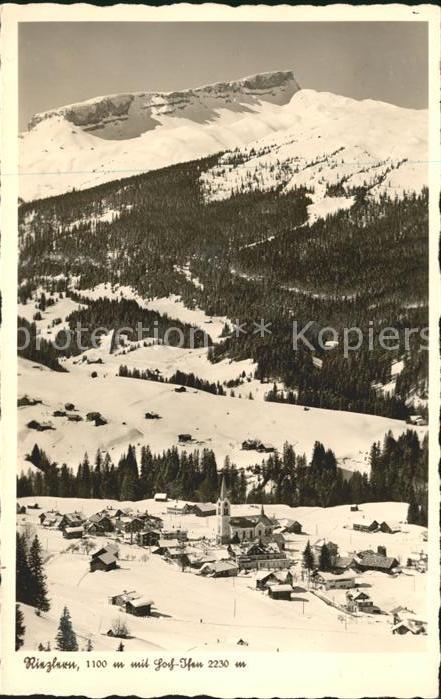 Riezlern Kleinwalsertal Vorarlberg mit Gross Ifen