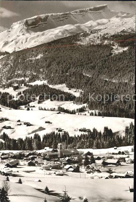Riezlern Kleinwalsertal Vorarlberg mit Hoch Ifen