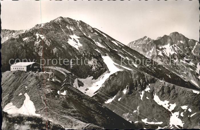 Riezlern Kleinwalsertal Vorarlberg Kanzelwand Bergstation