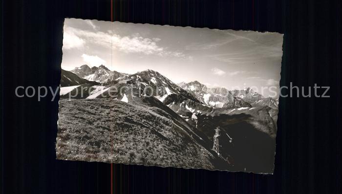 Riezlern Kleinwalsertal Vorarlberg Kanzelwand Bergstation Zwoelferkopf Baerenkop