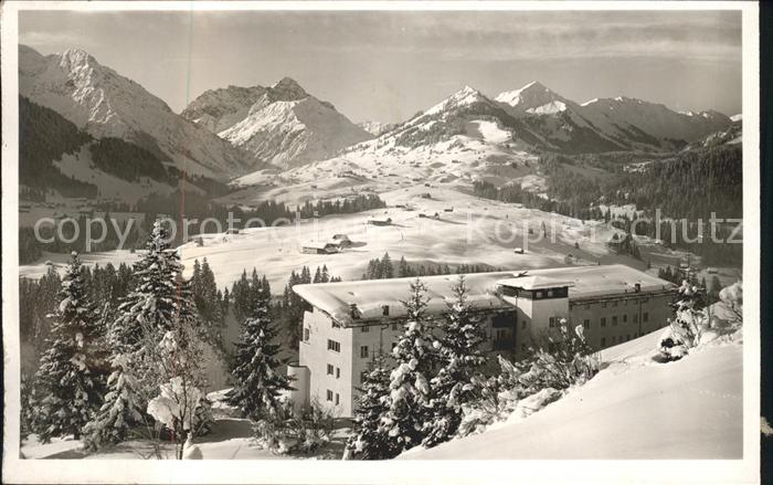 Riezlern Kleinwalsertal Vorarlberg Kurklinik Dr Backer