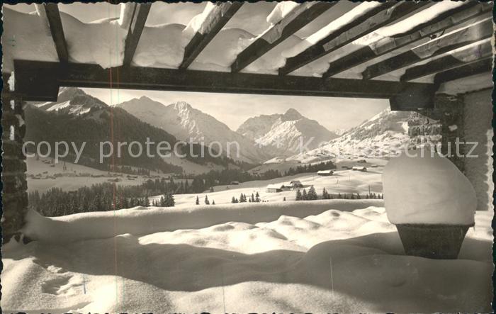 Riezlern Kleinwalsertal Vorarlberg Panorama
