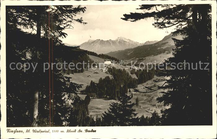 Riezlern Kleinwalsertal Vorarlberg Kurklinik Dr Backer