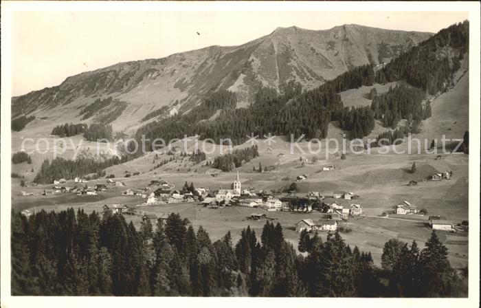 Riezlern Kleinwalsertal Vorarlberg Totalansicht