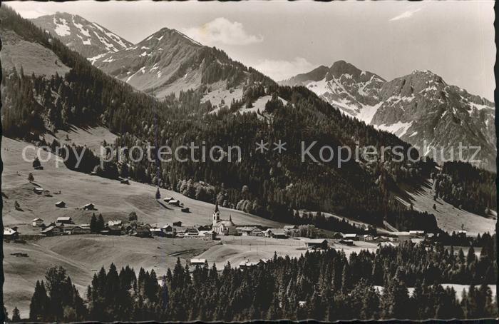 Riezlern Kleinwalsertal Vorarlberg Panorama