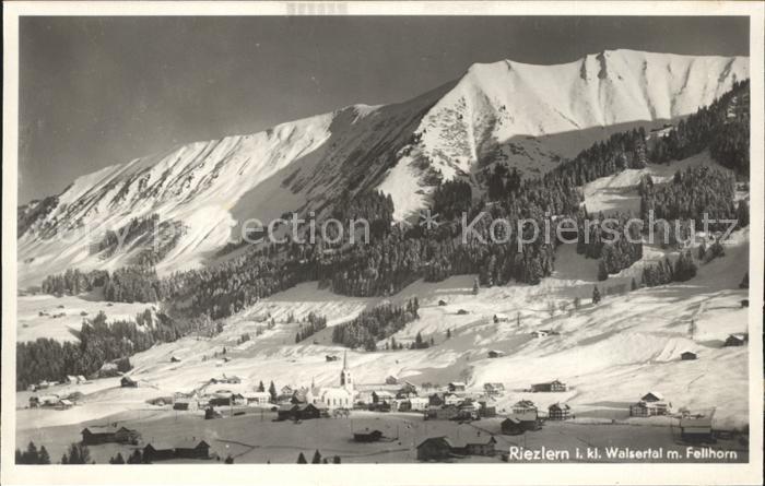 Riezlern Kleinwalsertal Vorarlberg Totalansicht