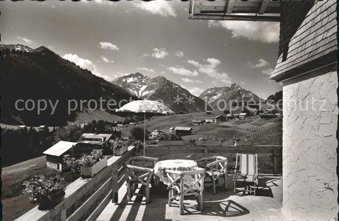 Egg Riezlern Terrassen Cafe Restaurant Erlebach