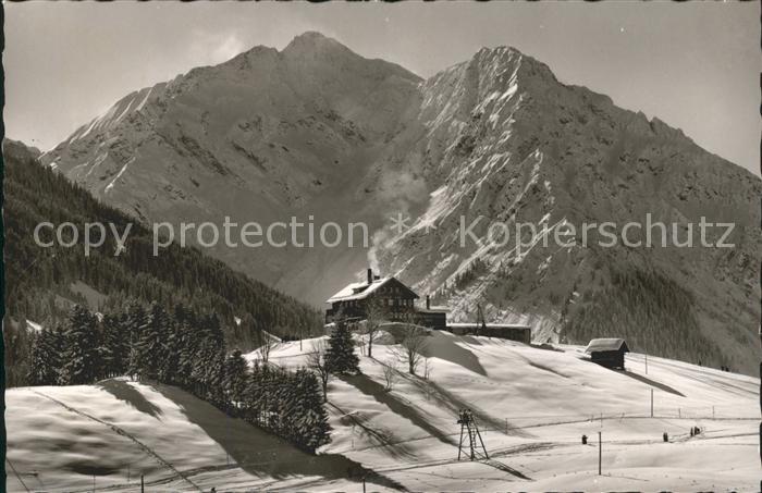 Hirschegg Kleinwalsertal Vorarlberg Waldemar Petersen Haus