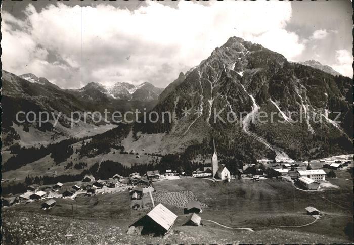 Mittelberg Kleinwalsertal Panorama