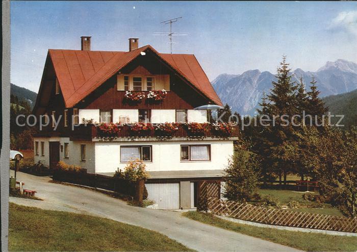 Schwende Riezlern Kleinwalsertal Gästehaus Heidi