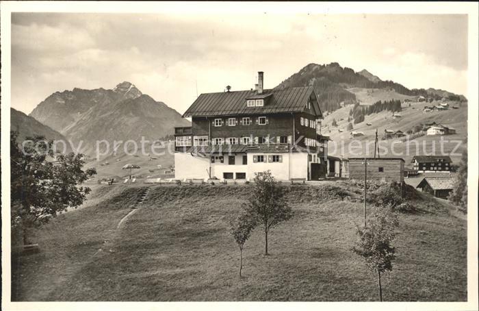 Hirschegg Kleinwalsertal Vorarlberg Waldemar-Petersen Haus Ochsenhofer Kopf