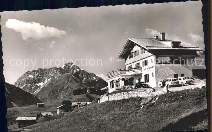 Riezlern Kleinwalsertal Vorarlberg Terrassen Erlebach Widderstein