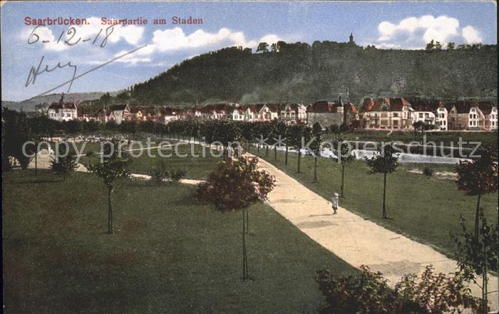 SAARBRueCKEN Saarland Saarpartie am Staden