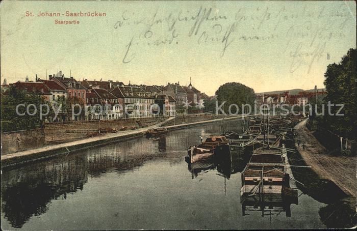 St Johann Saarbruecken Saarpartie Boote