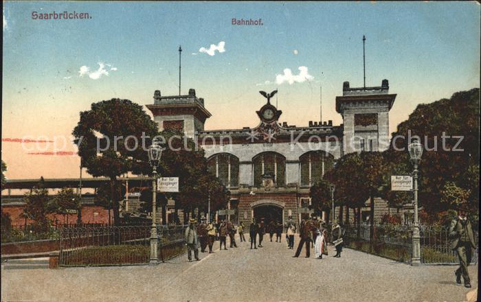 SAARBRueCKEN Saarland Bahnhof