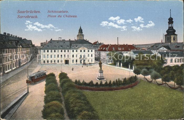 SAARBRueCKEN Saarland Schlossplatz
