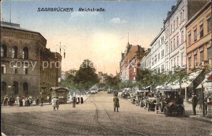 SAARBRueCKEN Saarland Reichstrasse