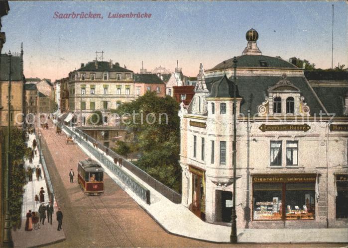 SAARBRueCKEN Saarland Luisenbruecke