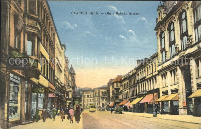 SAARBRueCKEN Saarland Oberer Bahnhofstrasse
